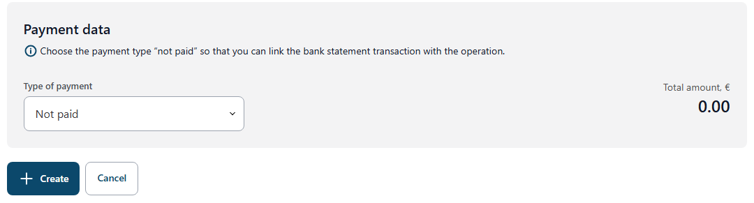 Payment method selection